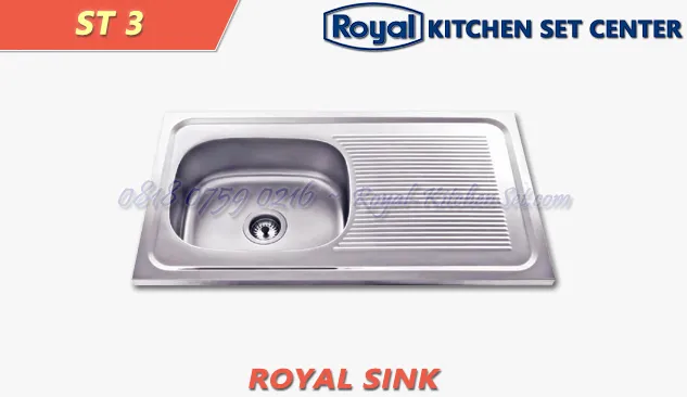 ROYAL SINK ROYAL SINK 22<br>(ST 3) 1 produk_royal_kitchen_set_sink_29