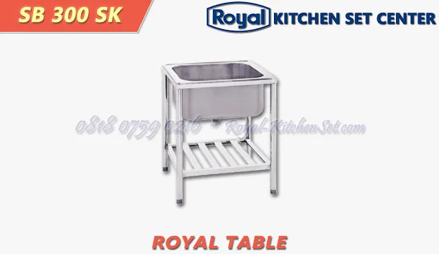 ROYAL TROLLEY AND TABLE ROYAL TABLE 08<br>(SB 300 SK) 1 produk_royal_kitchen_set_table_06